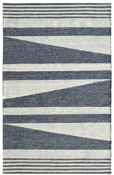 Dynamic Rugs OAK 8371-150 Ivory and Denim